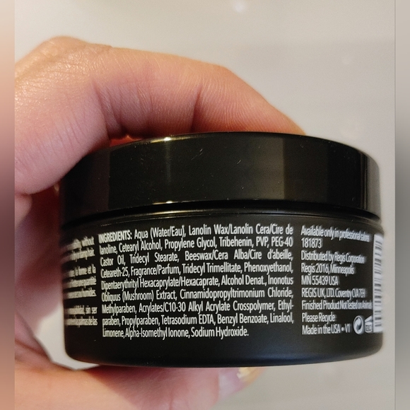 Regis Salon Brand Designline for Men Fiber Paste Strong Hold Standard Full Size - Picture 5 of 7